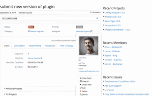 Team member dashboard and page