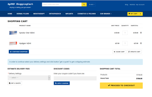 ApPHP Shopping Cart screenshot 1