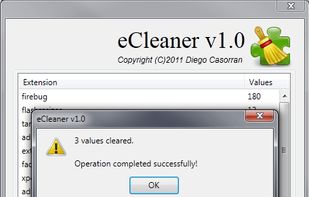 eCleaner screenshot 1