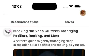 BabySteps App screenshot 1