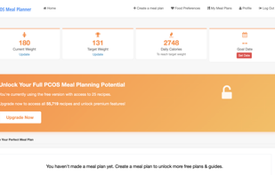 PCOS Meal Planner screenshot 2