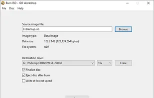 ISO Workshop screenshot 2