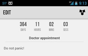 Days Until screenshot 1