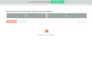 doopoll screenshot 1