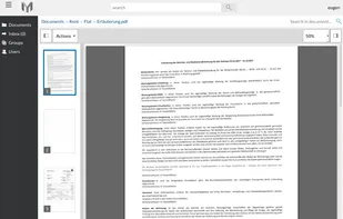 Papermerge DMS screenshot 2