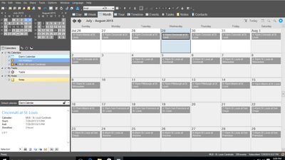 VueMinder Calendar screenshot 1