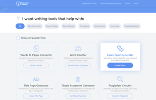 Essay ToolBox screenshot 1