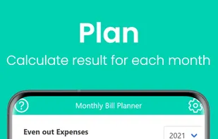 Monthly Bill Planner screenshot 1