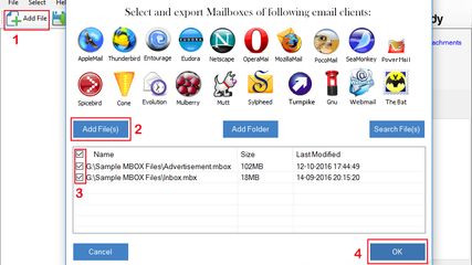 MailsDaddy MBOX to Office 365 Migration Tool screenshot 1