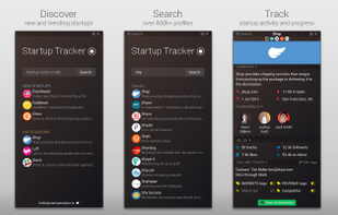 Startup Tracker screenshot 1