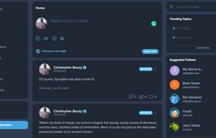 Spoutible screenshot 1