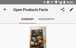 Open Products Facts screenshot 1