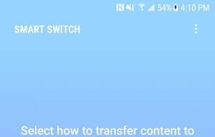 Samsung Smart Switch screenshot 1