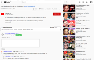 Reddit Comments for YouTube screenshot 1