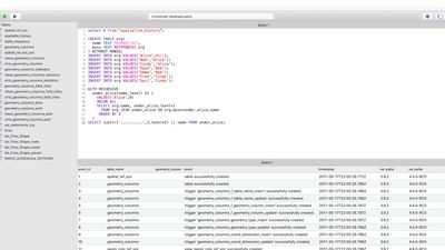 dbHarbor: SQLite screenshot 1