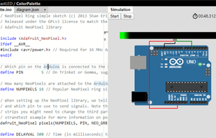 Wokwi Arduino Simulator screenshot 1