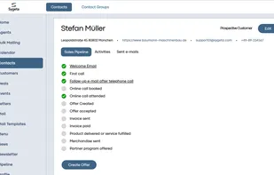 Track your sales progress