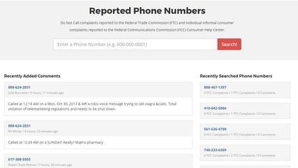 Reported Calls screenshot 1