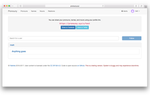 Pronouny screenshot 1