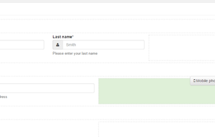Easily create forms with multiple columns using drag-n-drop with PlanSo Forms builder.