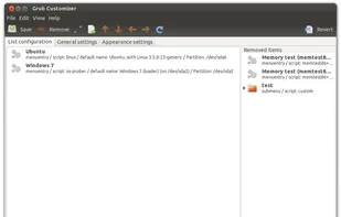 Grub Customizer screenshot 1
