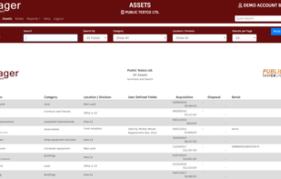 Asset Listings