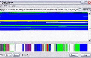 DiskView screenshot 1