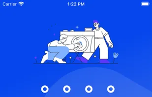 This is the pic view where you enter the pin to unlock app