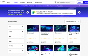 Udacity screenshot 1