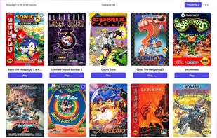 Main page games