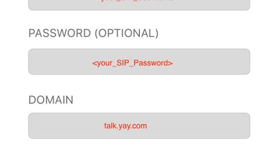 iOS Assistant form