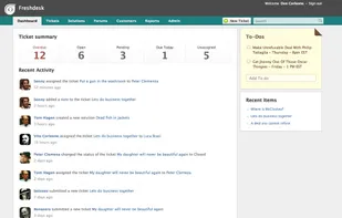 Freshdesk screenshot 1