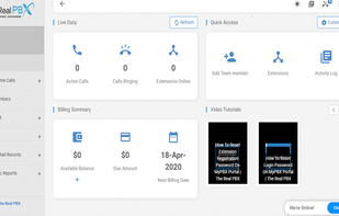 Cloud Telephony Dashboard