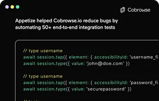 Appetize.io screenshot 3