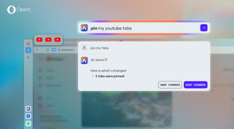 Opera One launches AI-powered tab commands via Aria image