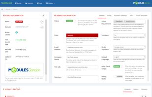 ModulesGarden Multibrand For WHMCS