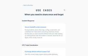 use cases