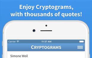 Cryptograms · Cryptoquote Game screenshot 1