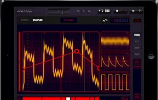 The waves to shape the arpegiator
