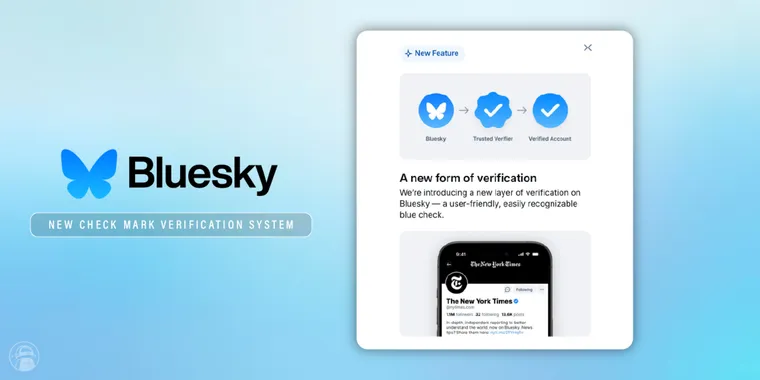 Bluesky is adding a new check mark verification system with "Trusted Verifiers" image