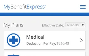 My Benefit Express™ Mobile screenshot 1