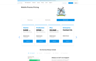 Limeproxies | Private Proxy Services screenshot 2