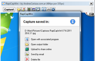 RapiCapWin screenshot 1