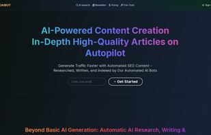 SEO AI Bot screenshot 1
