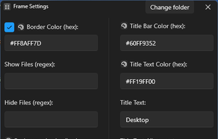 DeskFrame screenshot 3