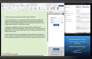 Msty Studio + LocPilot for Your Intranet