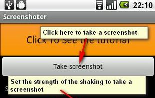 Take screenshot