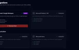 Gmail and other integrations