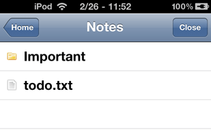 Nebulous Notes screenshot 1