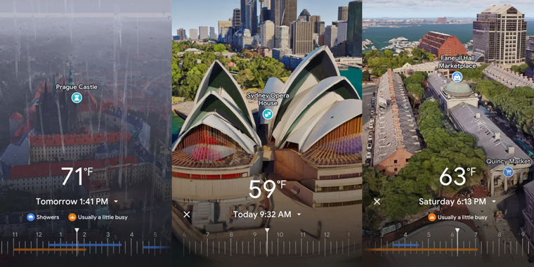  Google Maps expands Immersive View and Directions Overview features image